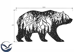 Картина з металу 