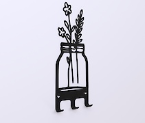 Настінна вішалка декоративна ВМ-55 