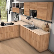 Стільниця Egger 38 мм F030 ST75 Травертин Маргаліда 4100x600мм R3