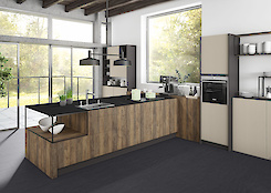 Стільниця Egger 38 мм PT U999 Чорний 4100x650мм R1.5