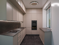 F311 ST87 Кераміка антрацит із чорним внутрішнім наповненням