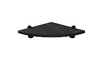 Угловая полка для ванной комнаты из компакт-плиты Egger F206 ST9, 250х250мм