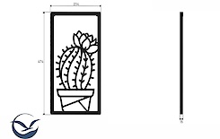 Картина из металла 