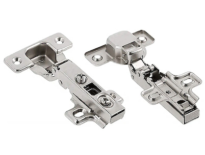 Петля GTV Coca накладная без пружины, без эксцентриковой регулировки, никель