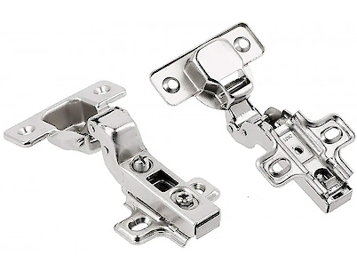 Петля GTV Coca внутренняя быстросъемная без пружины без эксцентриковой регулировки, никель