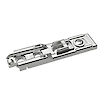  Линейная монтажная планка Hettich с прямой регулировкой высоты,ряд отверстий 20 x 32 мм, для привинчивания, расстояние 1,5 мм