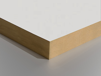 МДФ Kronopol (Swiss Krono Poland) одностороннее К110 SM Белый 2800х2070х22 мм