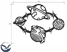 Картина з металу 