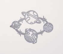 Картина з металу 