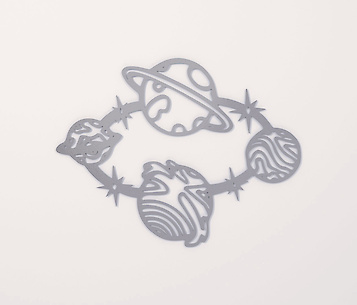 Картина з металу 