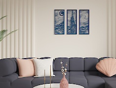 Триптих из металла 