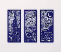 Триптих из металла 