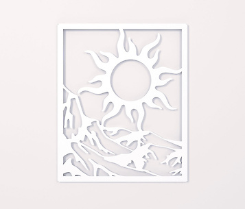 Картина з металу 