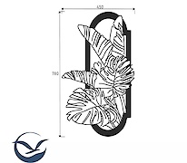 Картина из металла 