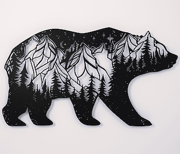 Картина з металу 