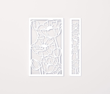 Диптих з металу 