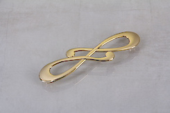 Меблева ручка Giusti РГ 124 WMN602.128.00GP золото глянсове