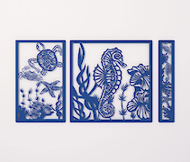 Триптих з металу 