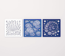 Триптих из металла 