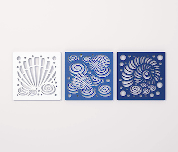 Триптих з металу 