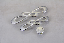 Меблева ручка Giusti РГ 125 WPO602.030.0002 хром глянсовий