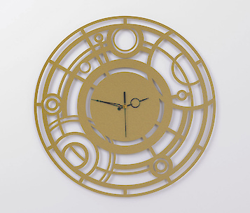 Настінний металевий годинник ЧМ-37 