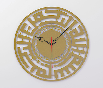 Настінний металевий годинник ЧМ-38 