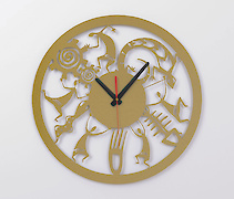 Настенные металлические часы ЧМ-39 