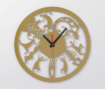 Настінний металевий годинник ЧМ-39 