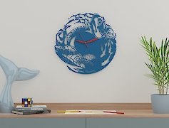 Настенные металлические часы ЧМ-40 