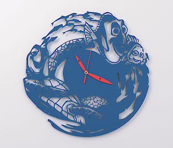 Настінний металевий годинник ЧМ-40 