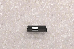 Полиця В-2 для ванної кімнати 250мм, чорний