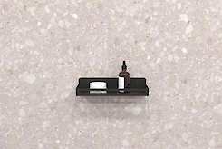 Полиця В-2 для ванної кімнати 300мм, чорний