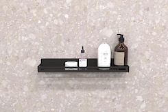 Полка В-2 для ванной комнаты 500мм, черный