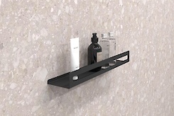 Полиця В-4 для ванної кімнати 500мм, чорний