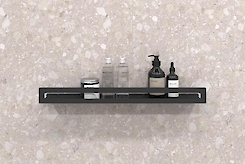 Полка В-4 для ванной комнаты 600мм, черный