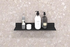 Полиця В-10 для ванної кімнати 500мм, чорний