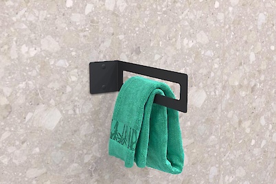 Тримач для рушника В-13, чорний