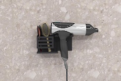 Тримач для фена В-19, чорний