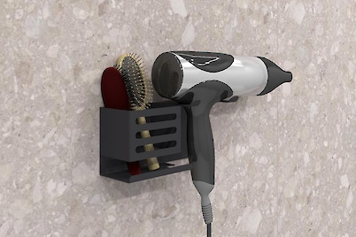 Тримач для фена В-19, чорний