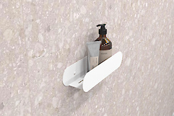 Полка В-1 для ванной комнаты 300мм, белый