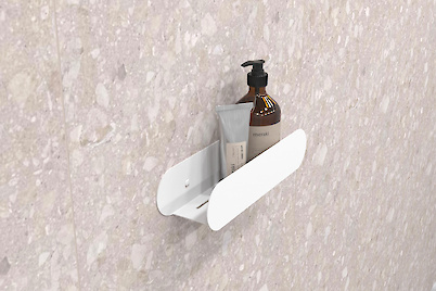 Полка В-1 для ванной комнаты 300мм, белый