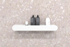 Полка В-1 для ванной комнаты 600мм, белый