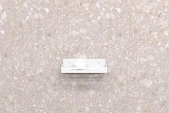 Полиця В-2 для ванної кімнати 250мм, білий