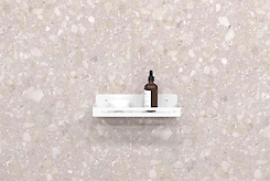 Полиця В-2 для ванної кімнати 300мм, білий