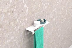 Полка В-3 для ванной комнаты 300мм, белый