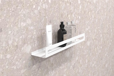 Полиця В-4 для ванної кімнати 500мм, білий