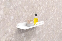 Полиця В-5 для ванної кімнати 300мм, білий