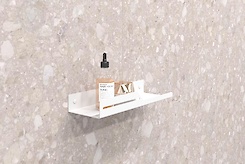 Полиця В-6 для ванної кімнати 300мм, білий