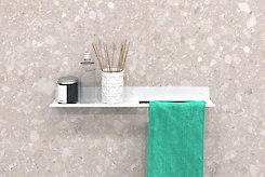 Полка В-7 для ванной комнаты 500мм, белый